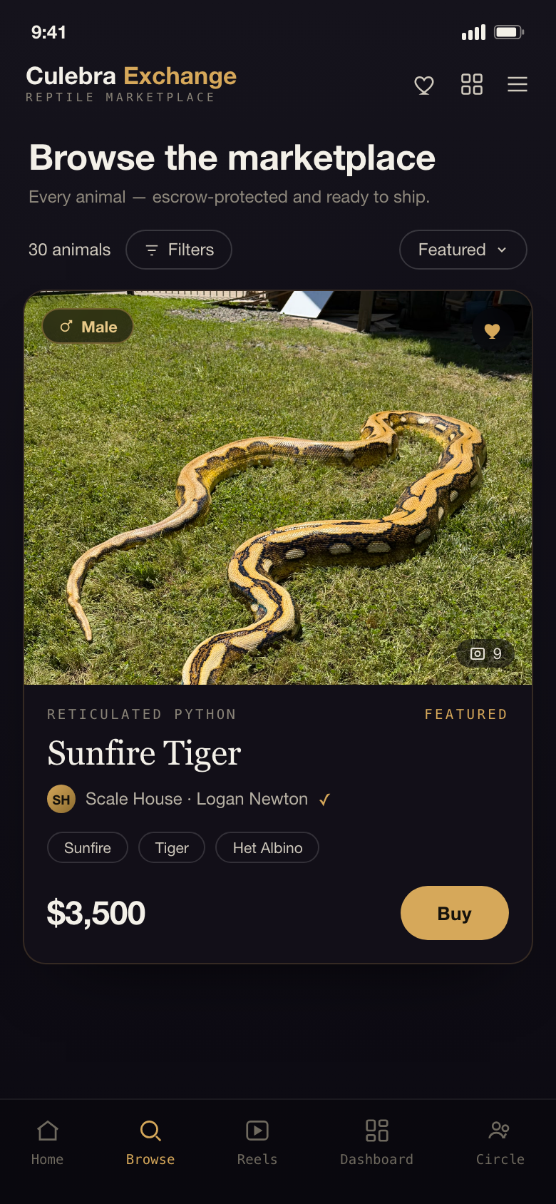 Exchange on mobile