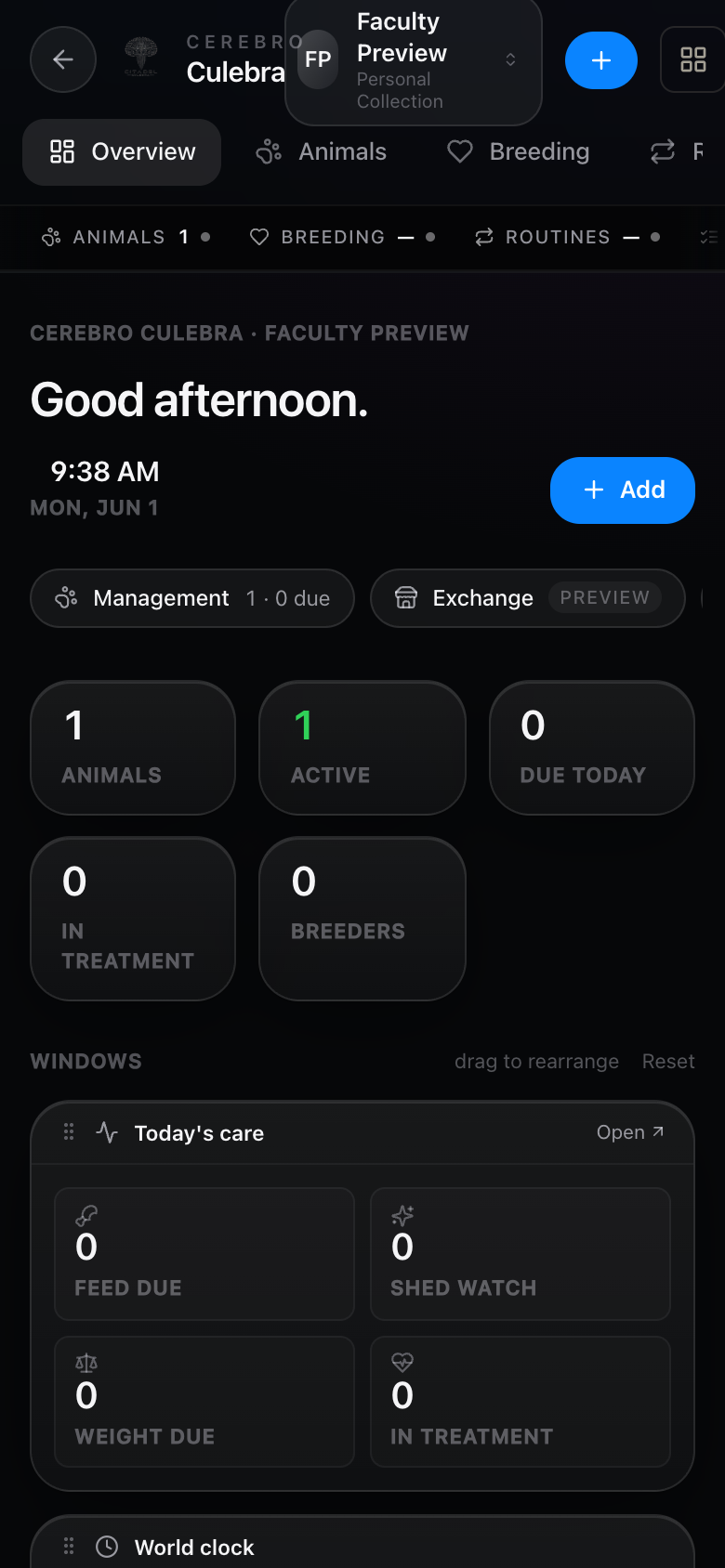 Cerebro on mobile