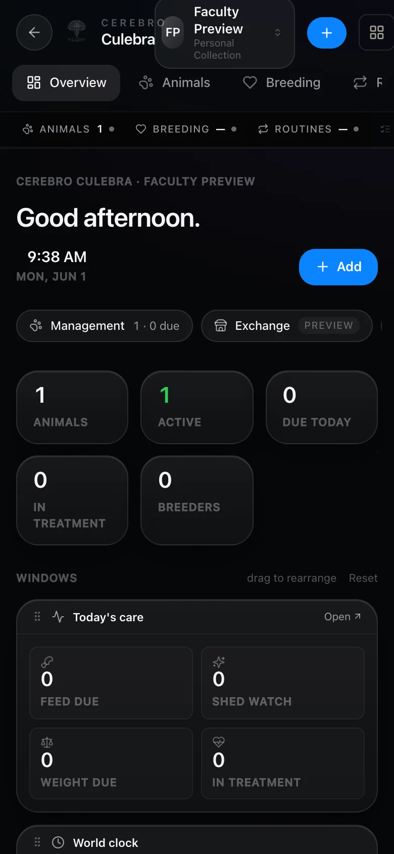 Cerebro on mobile